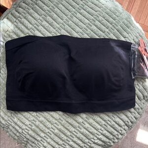 Shapermint Black Bandeau Bra